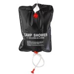Solar Shower Bag filled with 5 Gallons of Water