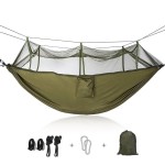 Hanging Hammock Sleeping Tent with Mosquito Net